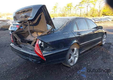 2003 Mercedes-Benz S 500 from USA, damaged, VIN WDBNG75J73A339282